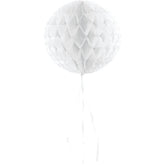 Witte honeycomb bol 30 cm